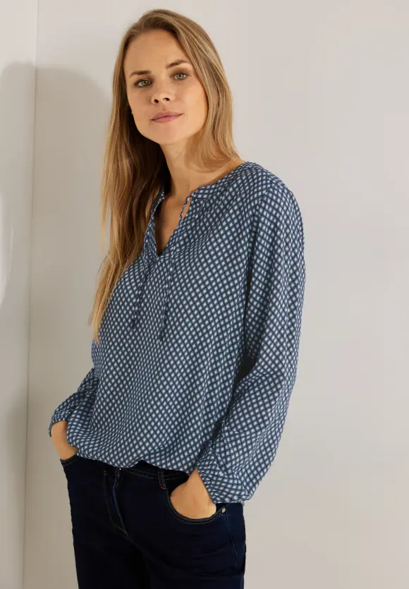 CECIL Bluse mit Minimalprint
