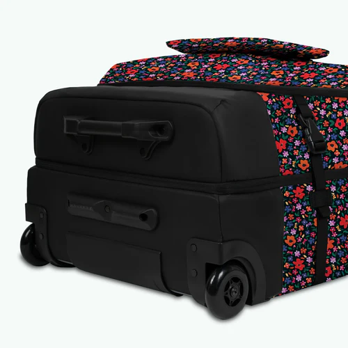 Maupiti red 2-wheel soft suitcase