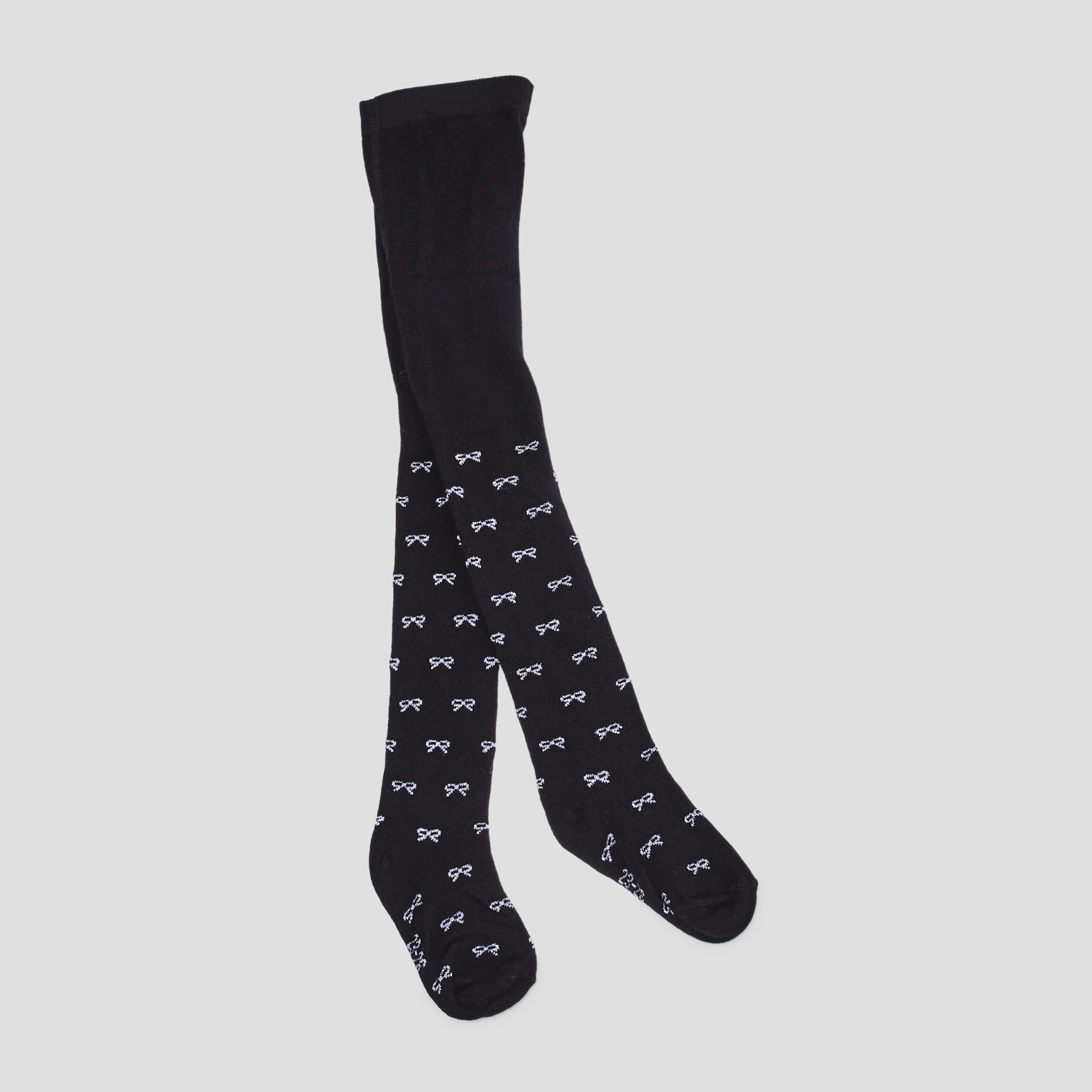 Lot 2 collants noir fille | La Halle
