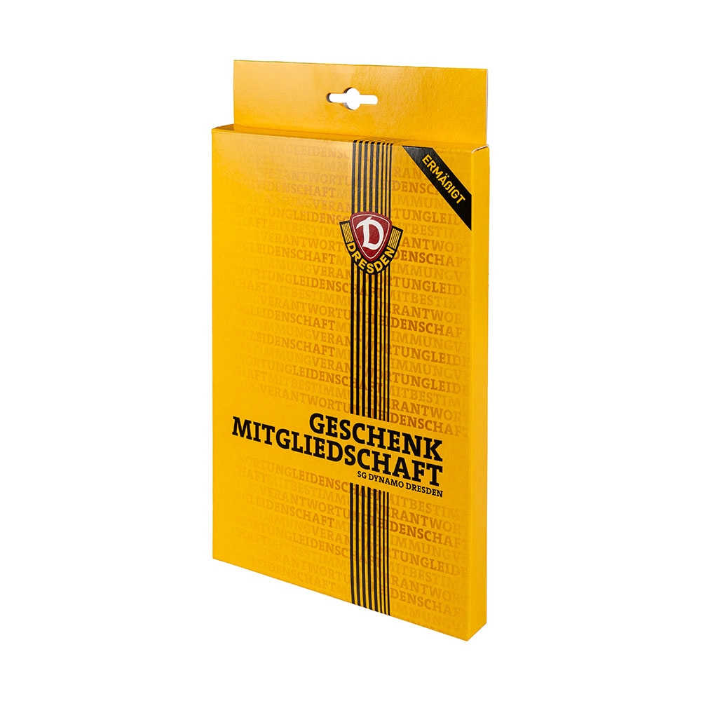 GUTSCHEIN-BOX Mitgliedschaft SG Dynamo Dresden (ERMÄßIGT)