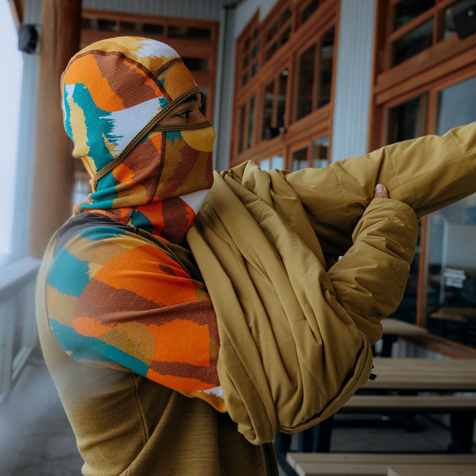 Men's LIFA® Merino Midweight Balaclava Hoodie