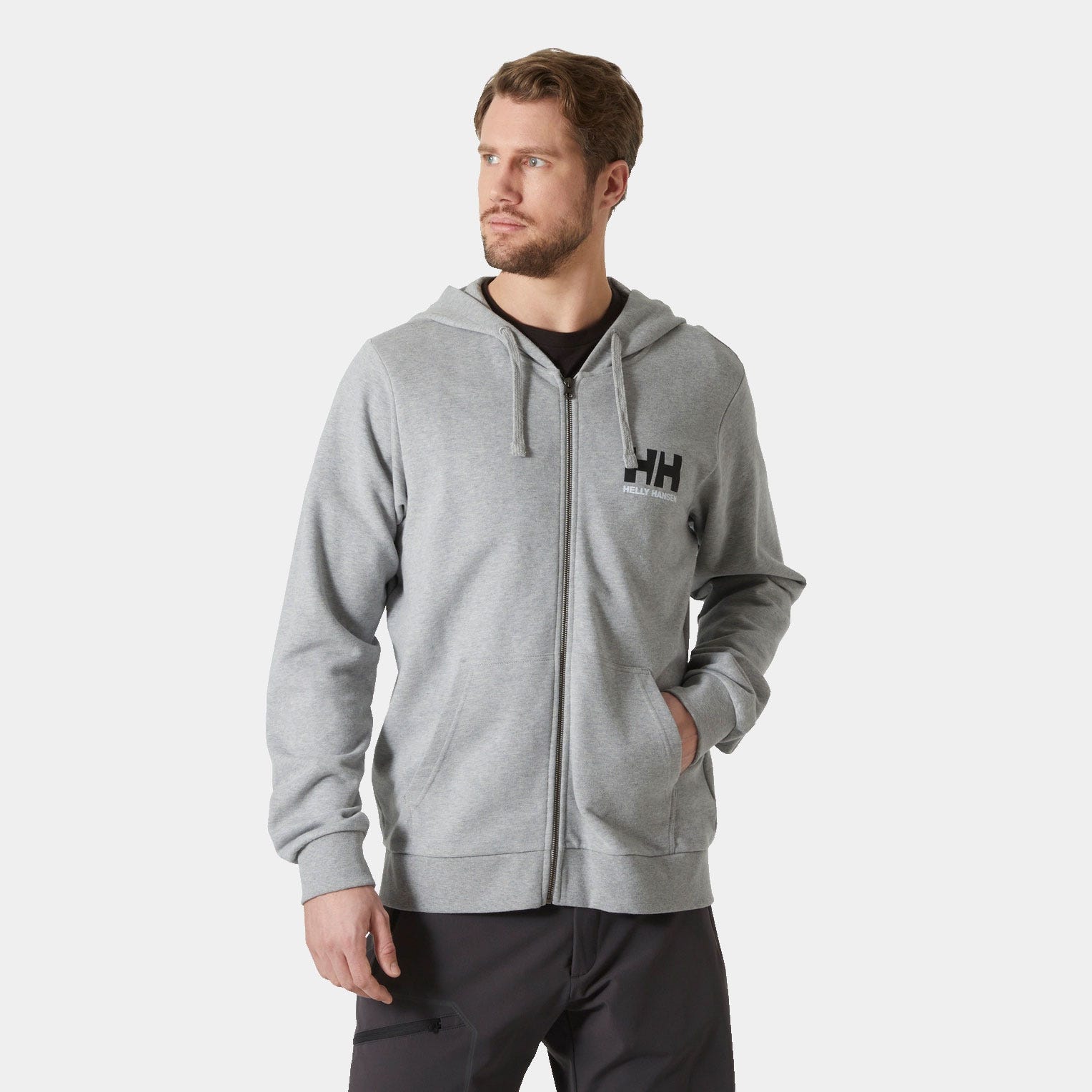 Men's HH Logo Full Zip Hoodie 2.0