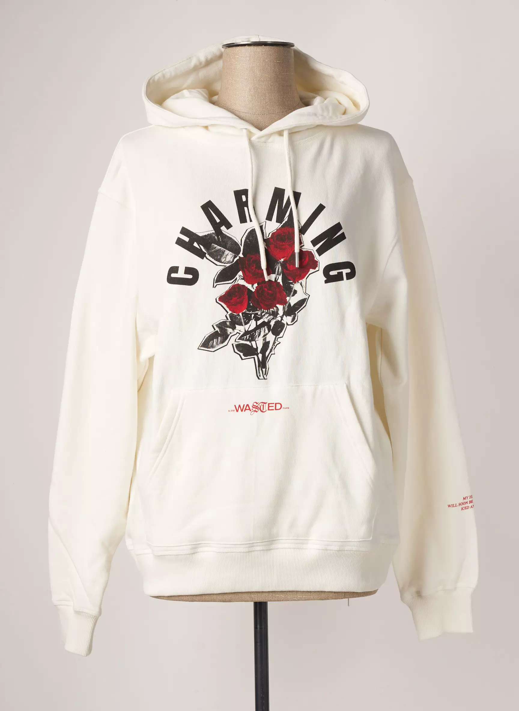 Wasted Paris Sweats Femme couleur blanc