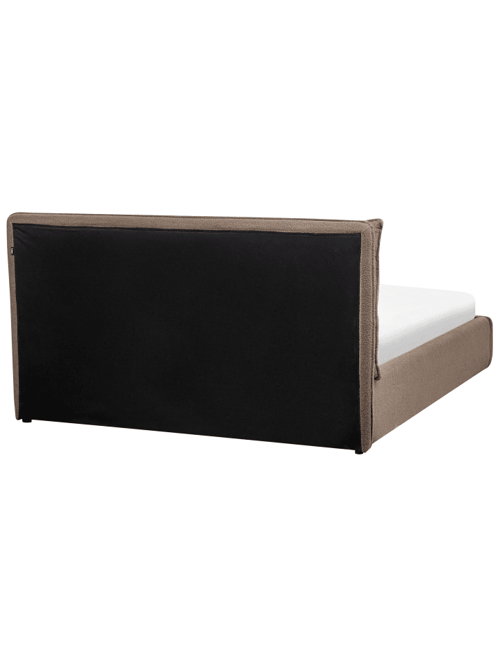 Beliani Doppelbett BAJONNA in Beige - (W) 184 x (H) 102 x (L) 235 cm günstig kaufen onesize