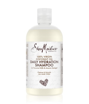 Shea Moisture 100% Virgin Coconut Oil Daily Hydration Shampoo Haarshampoo-384 ml