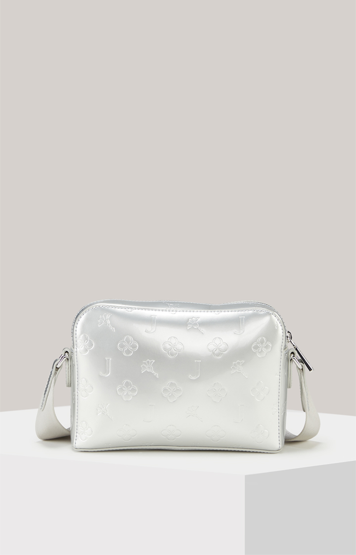 Schultertasche Decoro Lucente Cloe in Silber