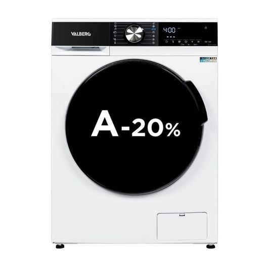 Πλυντήριο ρούχων 12 κιλών VALBERG WF 1214 A-20 W566C
