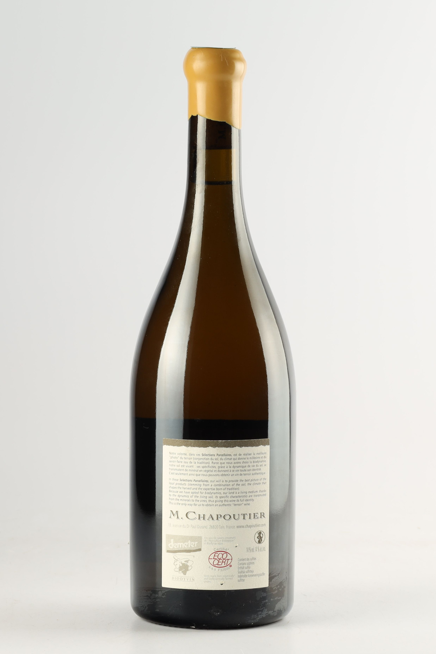Chapoutier L'ermite Blanc 2007, Hermitage Blanc