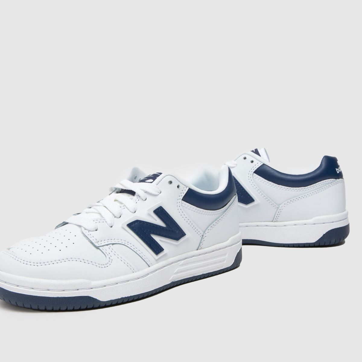 New Balance vita och marinblå 480 Pojkar Ungdomsskor