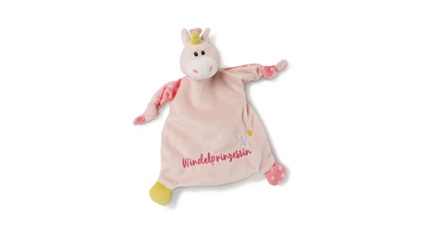 NICI Schmusetuch Einhorn 'Windelprinzessin'