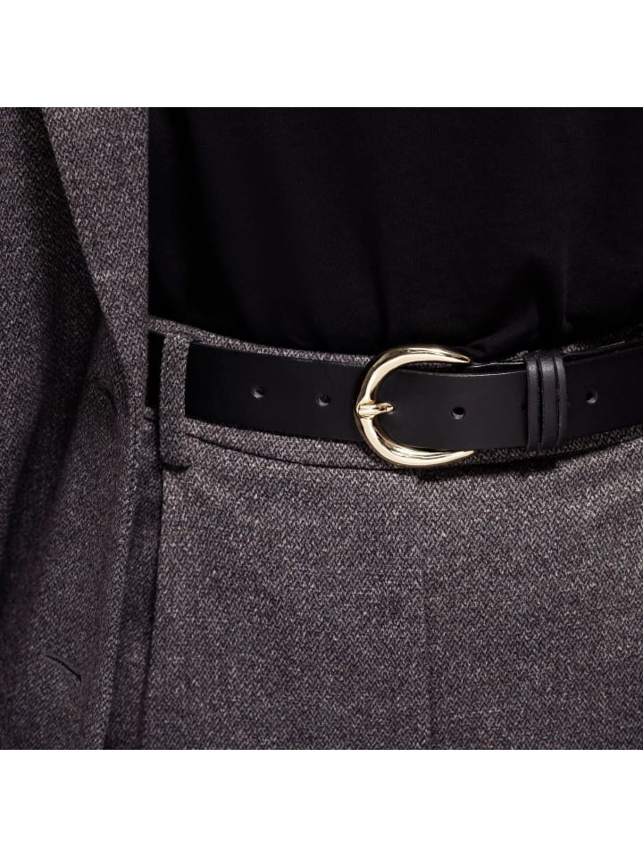 Tamaris Gürtel Leder in schwarz günstig kaufen