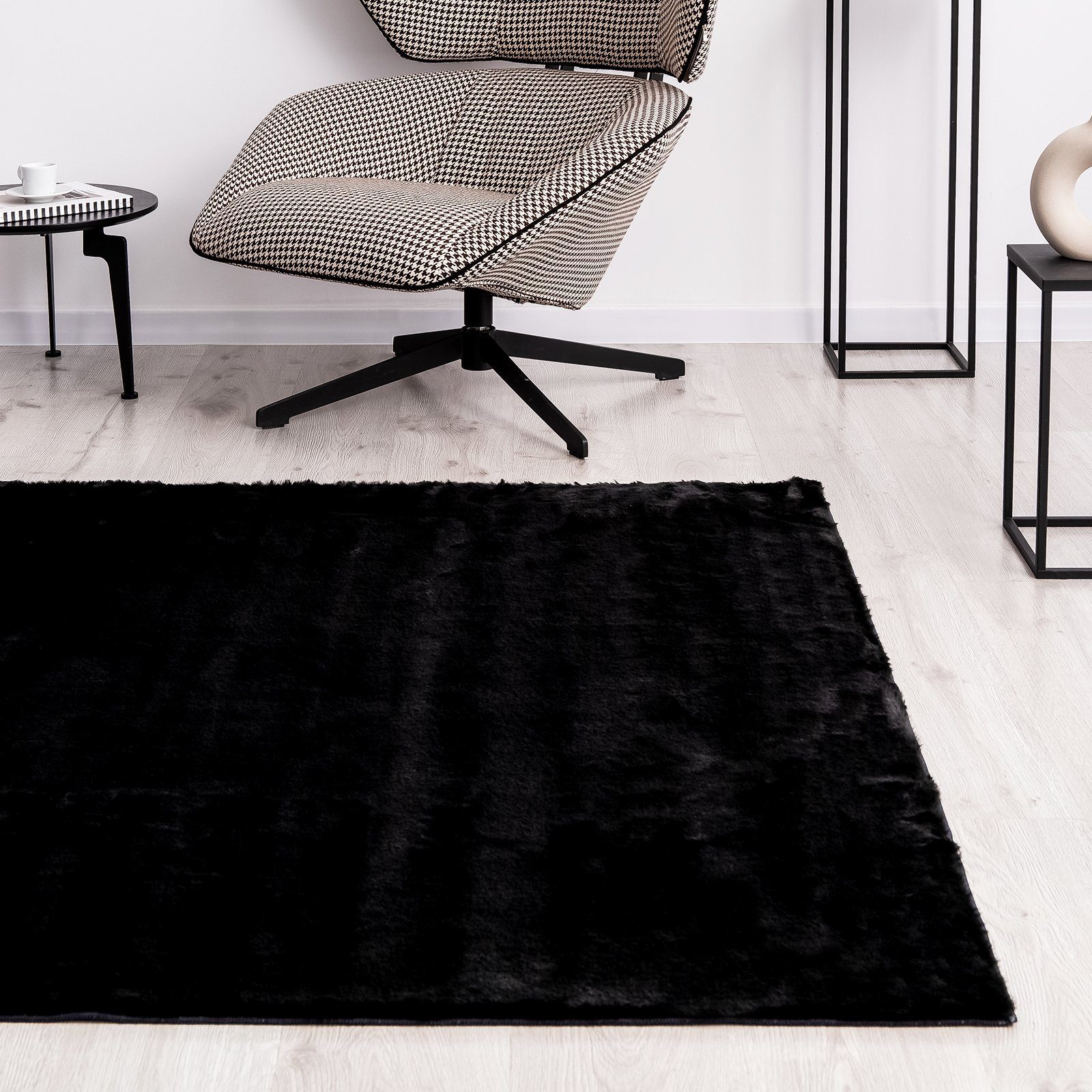 Hochflor-Teppich Soft Paradise, Erhältlich in 7 Farben & 3 Größen, Teppichläufer, Karat, Rechteckig, Höhe: 22 mm, pflegeleicht, Wohnzimmer