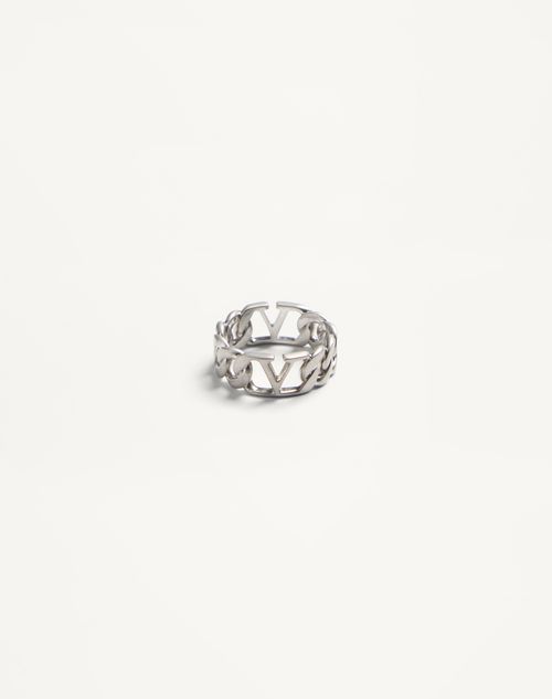 VLogo Signature metalen ring