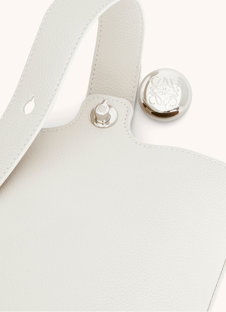 LOEWE Pebble Bucket Mini crossbody bag made of calfskin