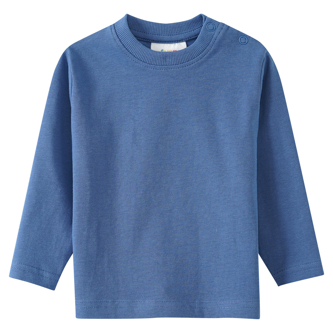 2 Baby Langarmshirts im Basic-Look