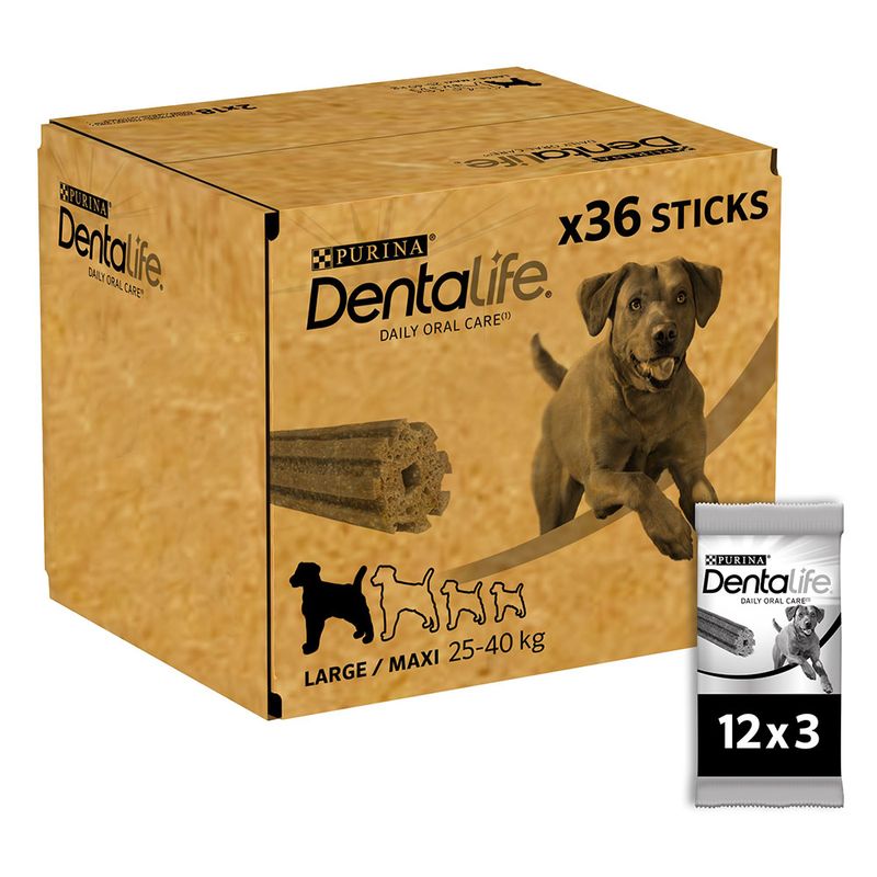 PURINA Dentalife Tägliche Zahnpflege-Snacks für große Hunde