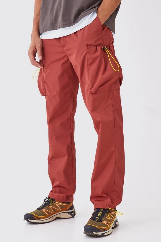 Nylon Cargo-Hose mit geradem Bein