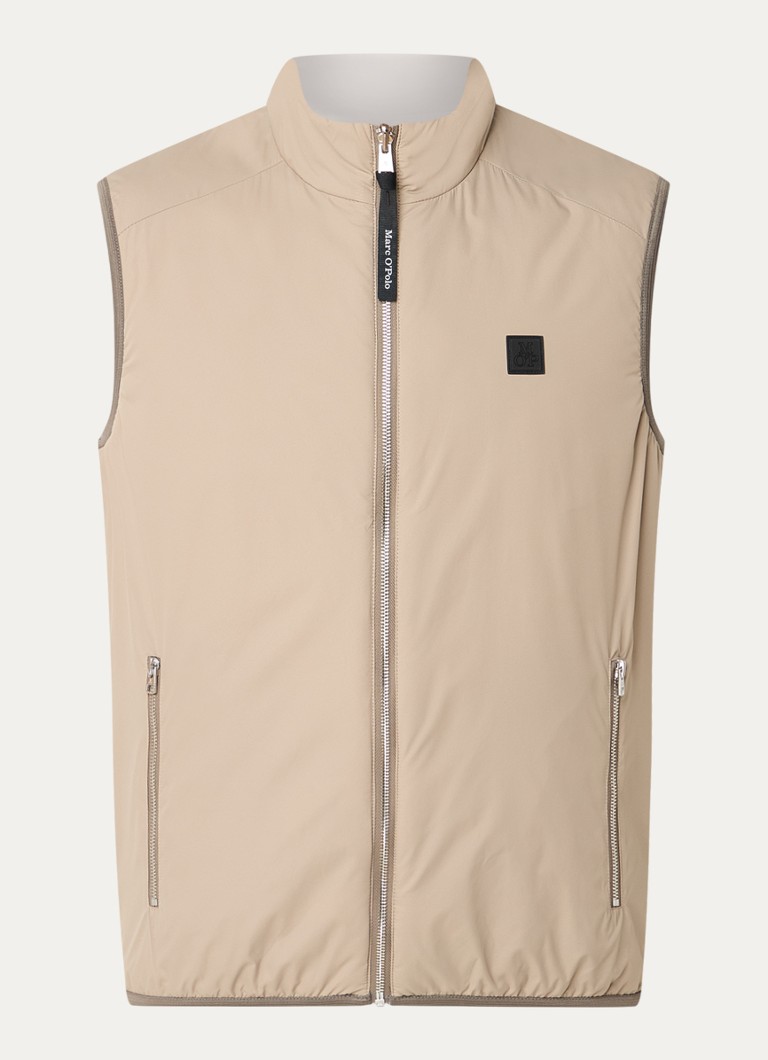 Marc O'Polo Reversible padded bodywarmer with zipper pockets