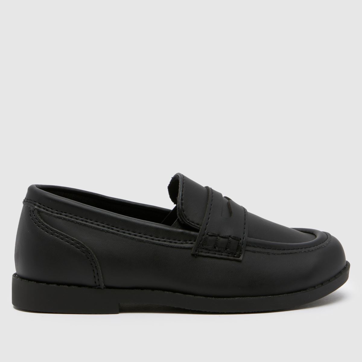 Schuh svarta blixtloafers för pojkar, småbarn