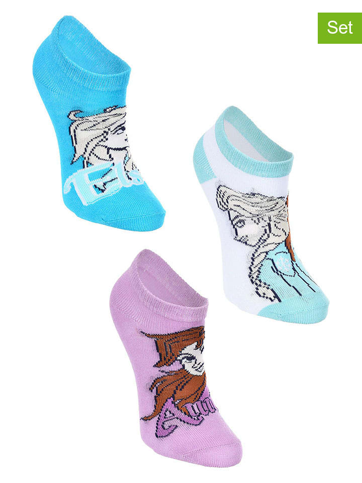 Disney Frozen 3er-Set: Socken 