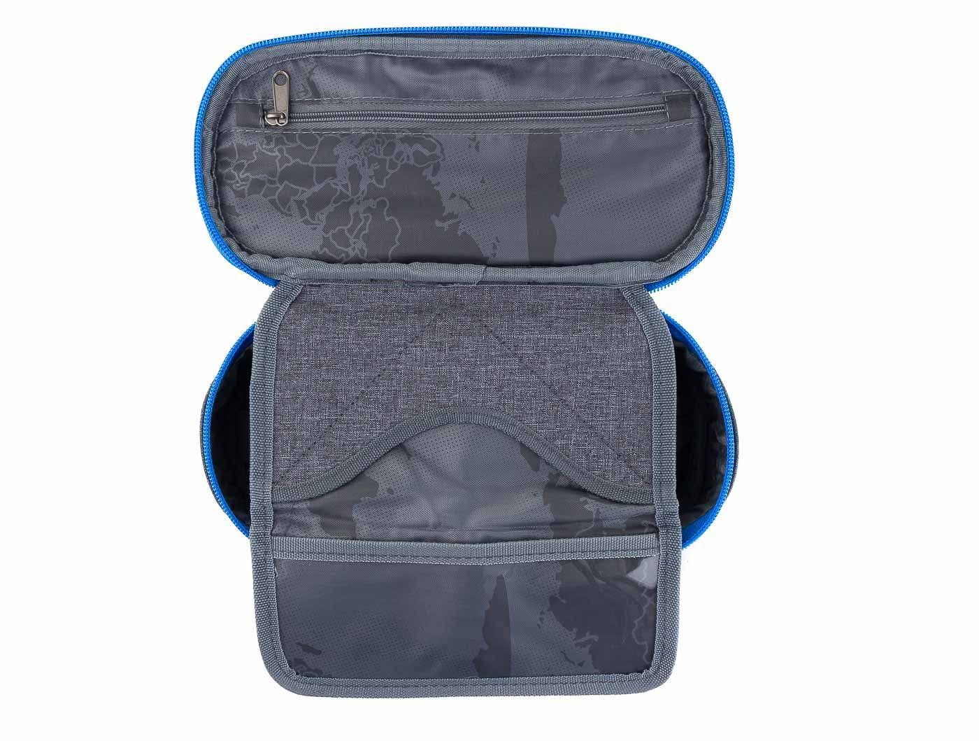 Franky Reiserucksack Franky 621-2 Effekt Pencilcase Schlampermäppchen