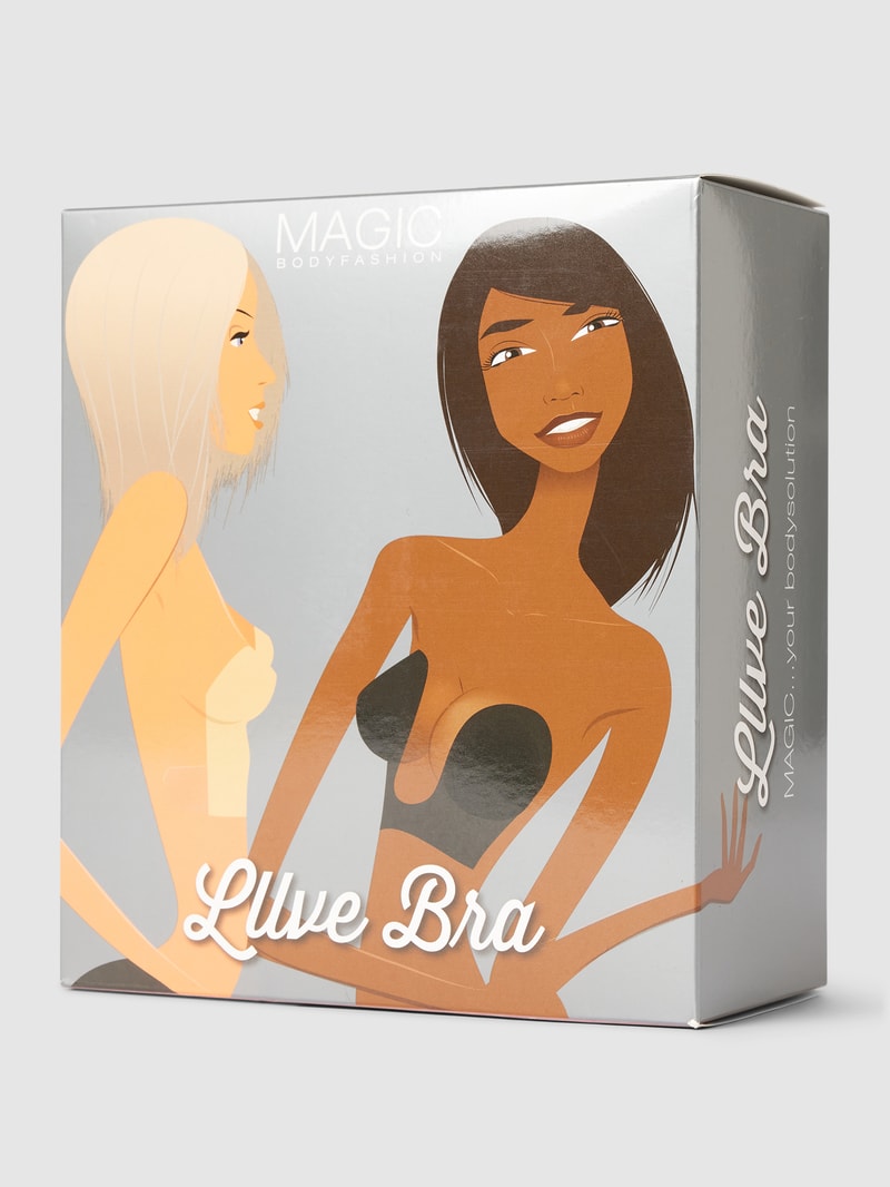 BH mit selbstklebendem Design Modell 'Luve Bra' in schwarz