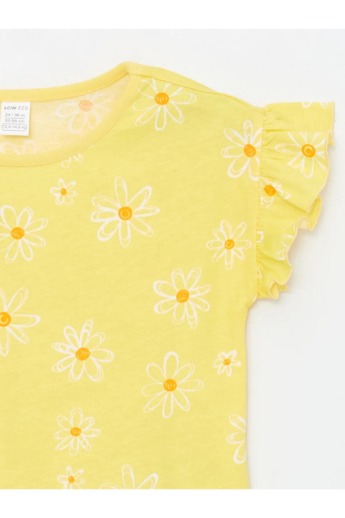 LC Waikiki  ECO-Pyjama-Set für Mädchen mit Shorts