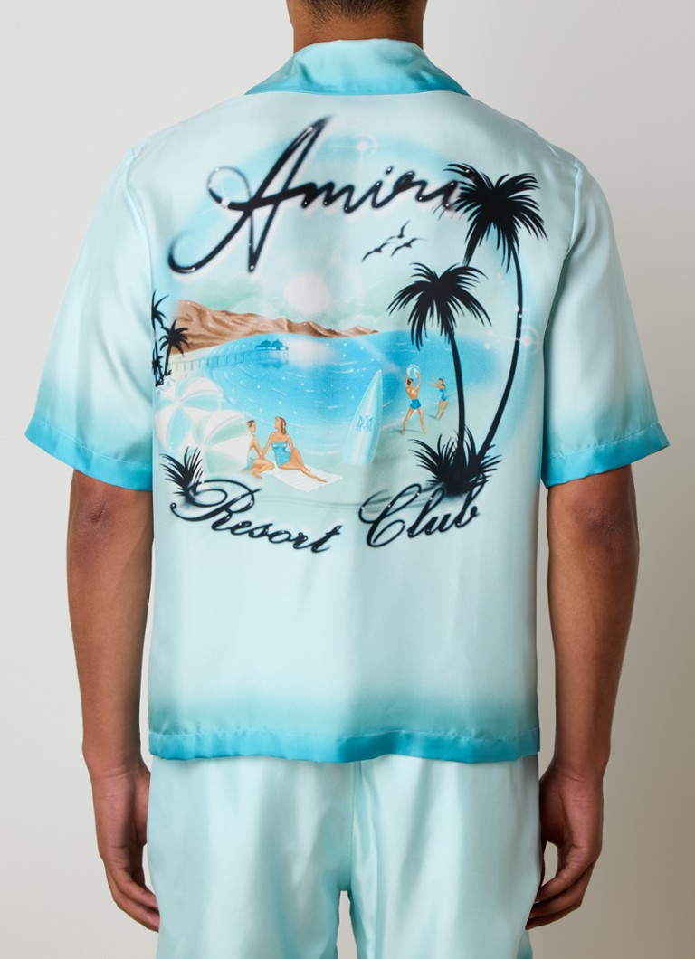 AMRI Blouse with logo print