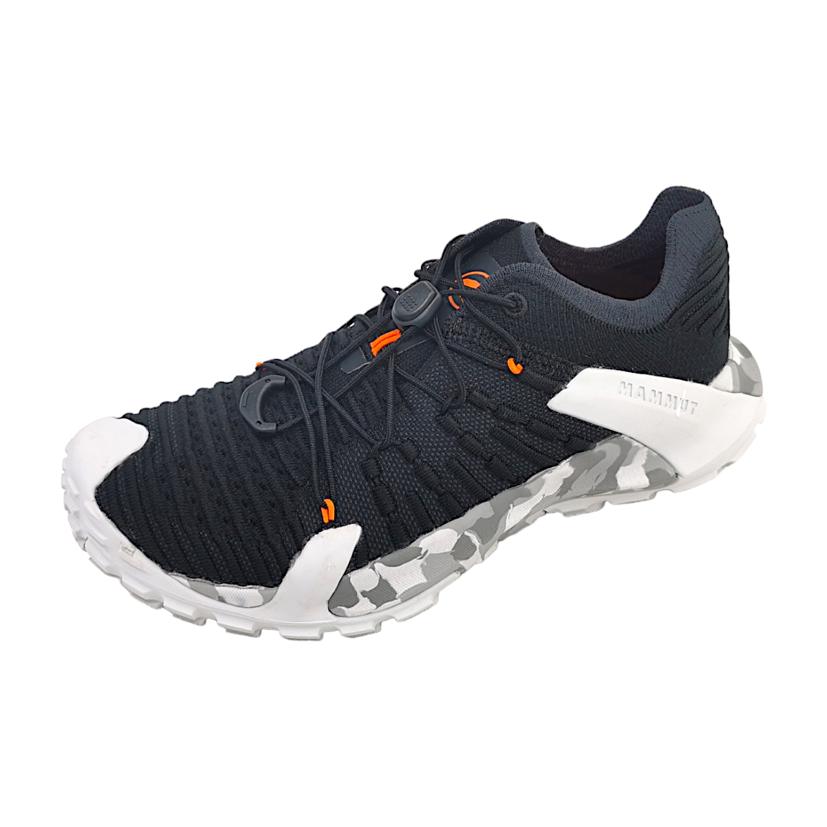 Mammut Hueco Knit II Low Women 3020-06470 Schwarz 00720- Black-Gray