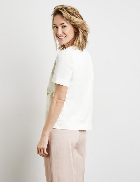 Nachhaltiges T-Shirt mit Frontprint