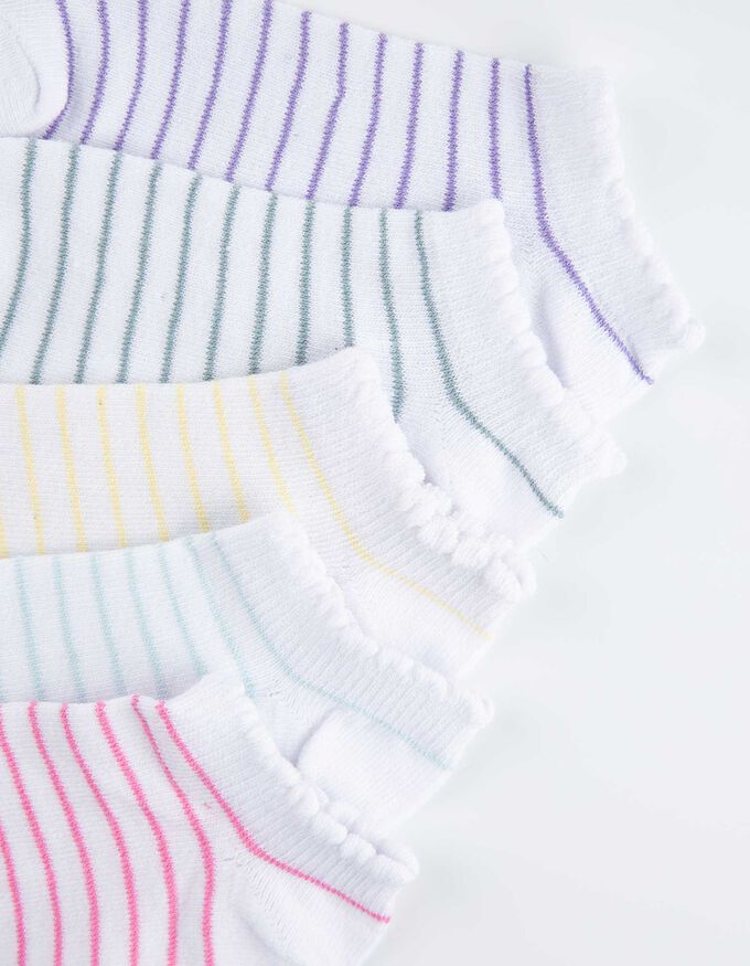 Sneakersocken - 5er-Pack