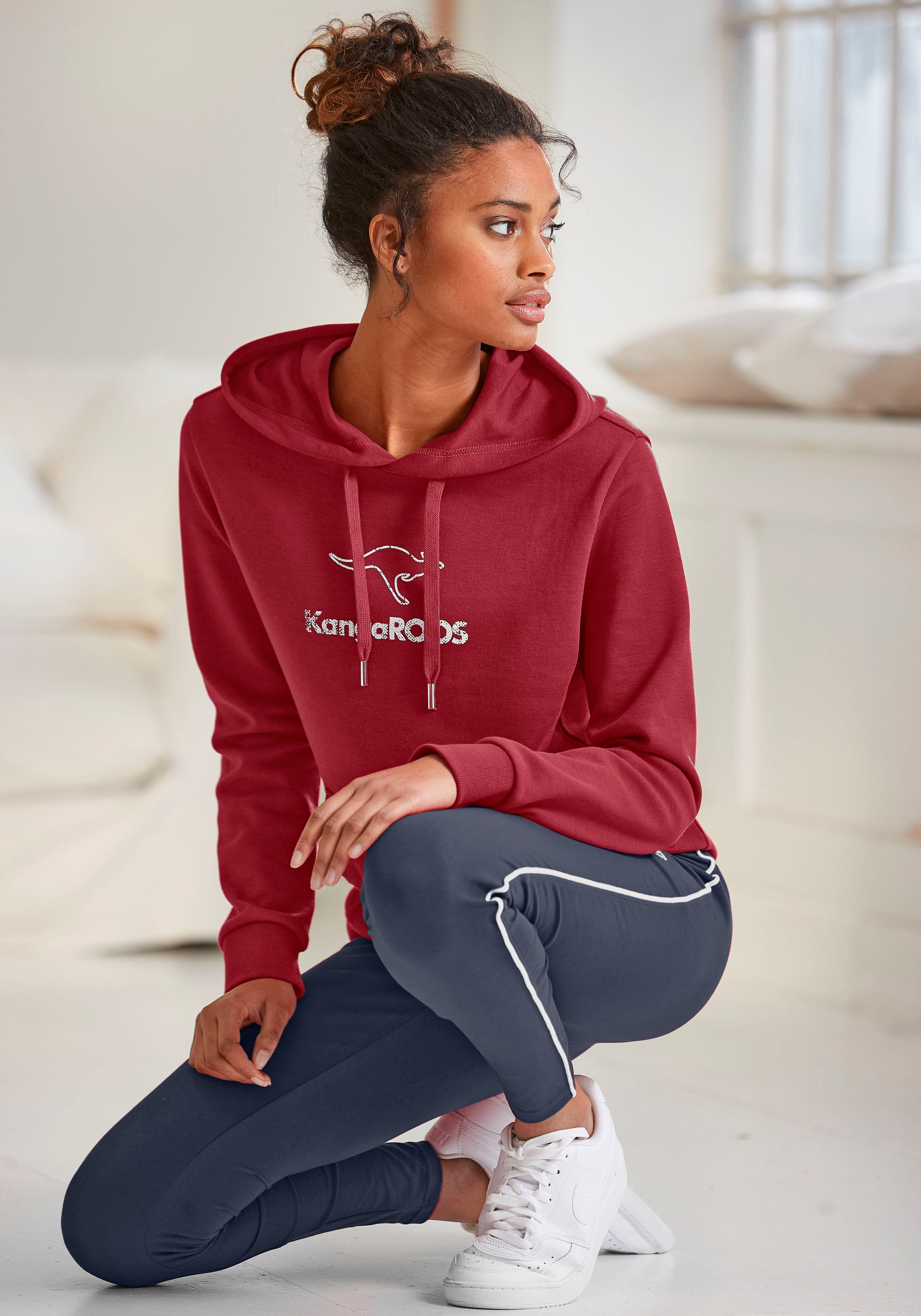 KangaROOS Leggings mit schmalem Piping