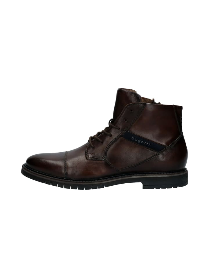 Bugatti Schnürstiefel in braun günstig kaufen