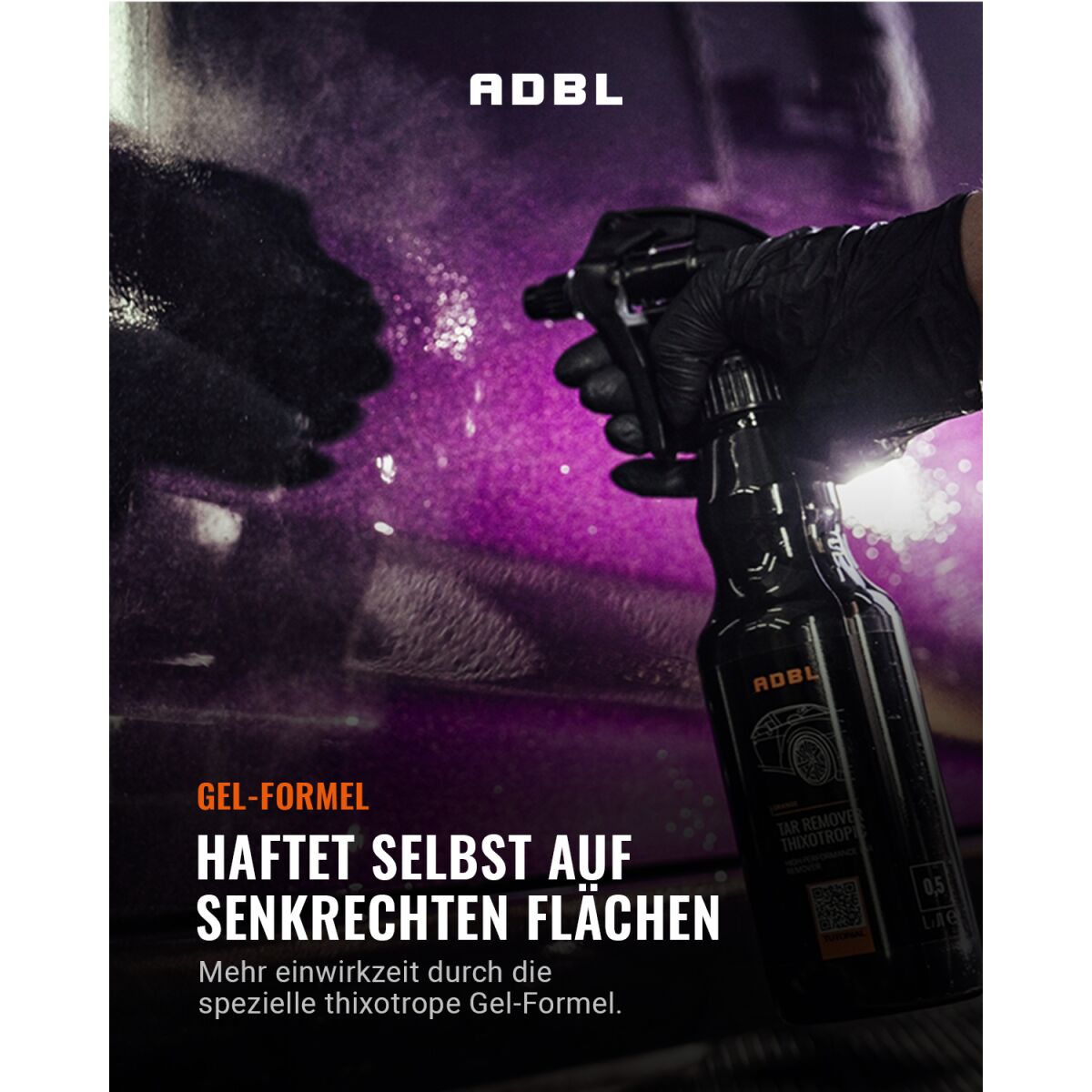 ADBL Tar Remover Thixotropic Teerentferner mit Canyon Trigger 500ml
