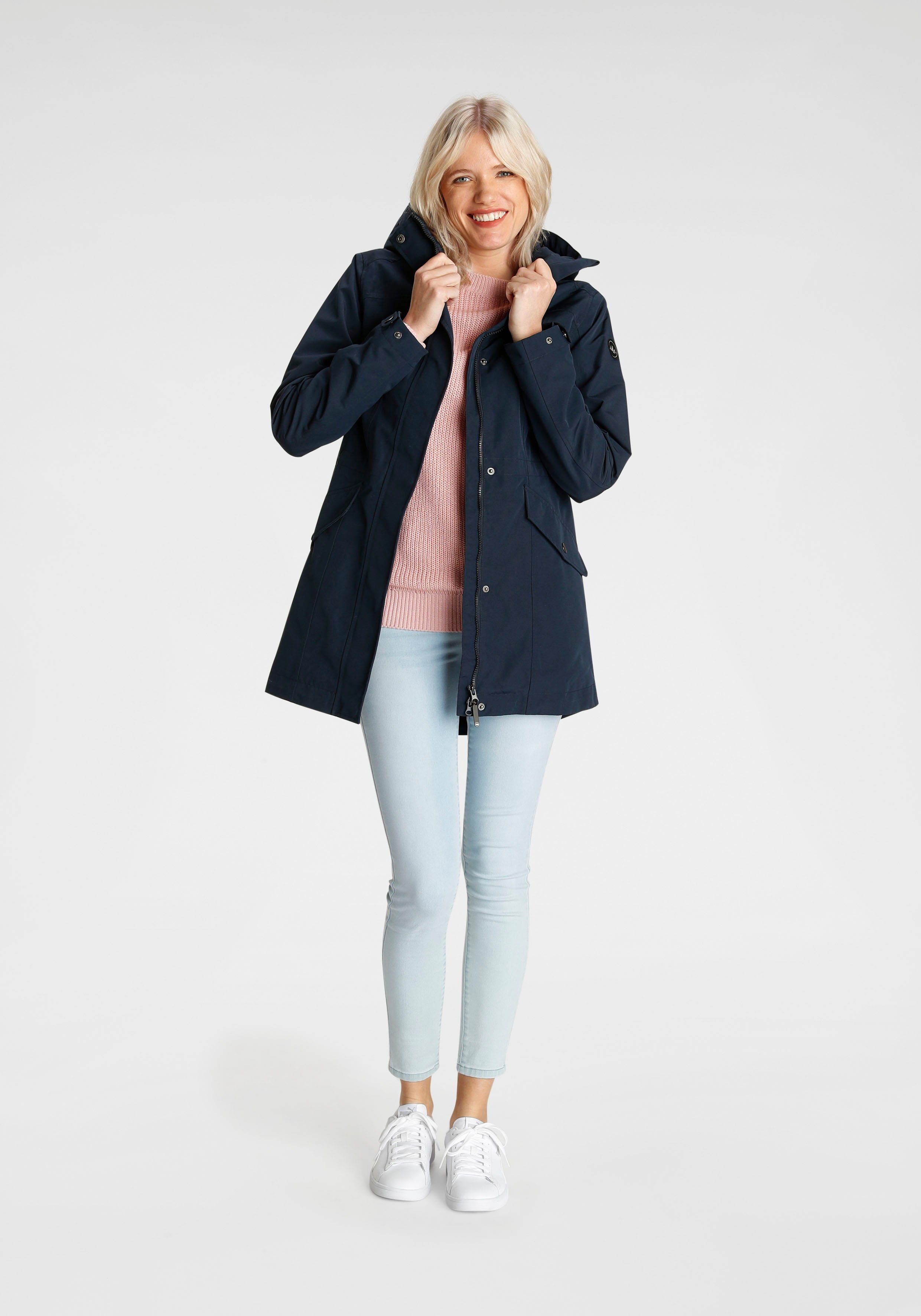 Polarino Outdoorjacke mit versiegelten Nähten