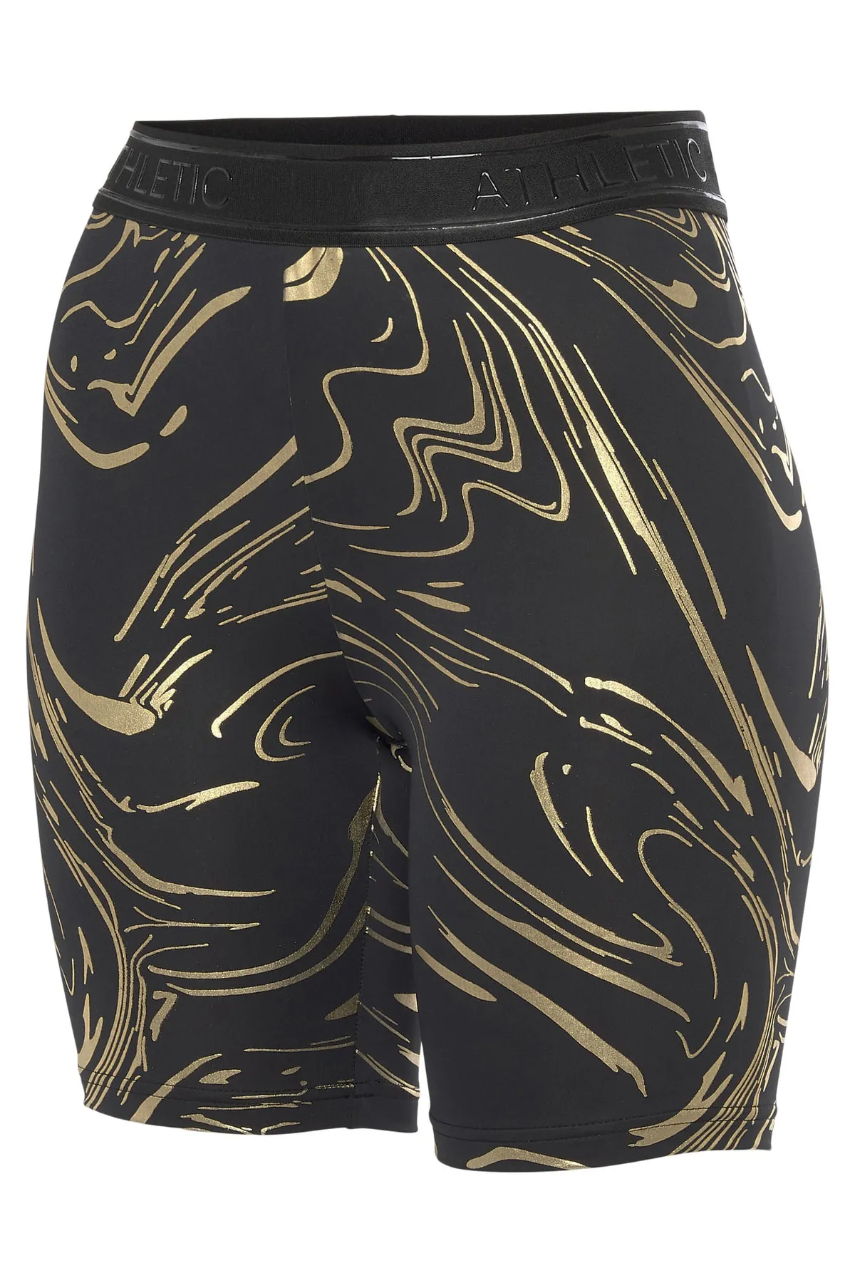 LASCANA Active  Kurze Sporthose - Goldfarben - Mittlerer Bund