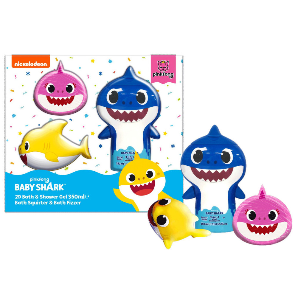 Nickelodeon Coffret Pour Le Corps Baby Shark 3 Pièces
