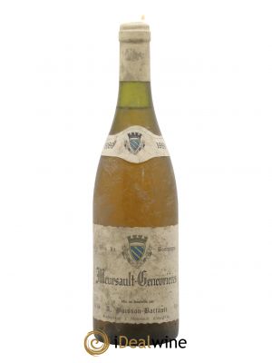 Meursault 1er Cru Genevrières Domaine Buisson Battault 1989 - Lot de 1 Bouteille