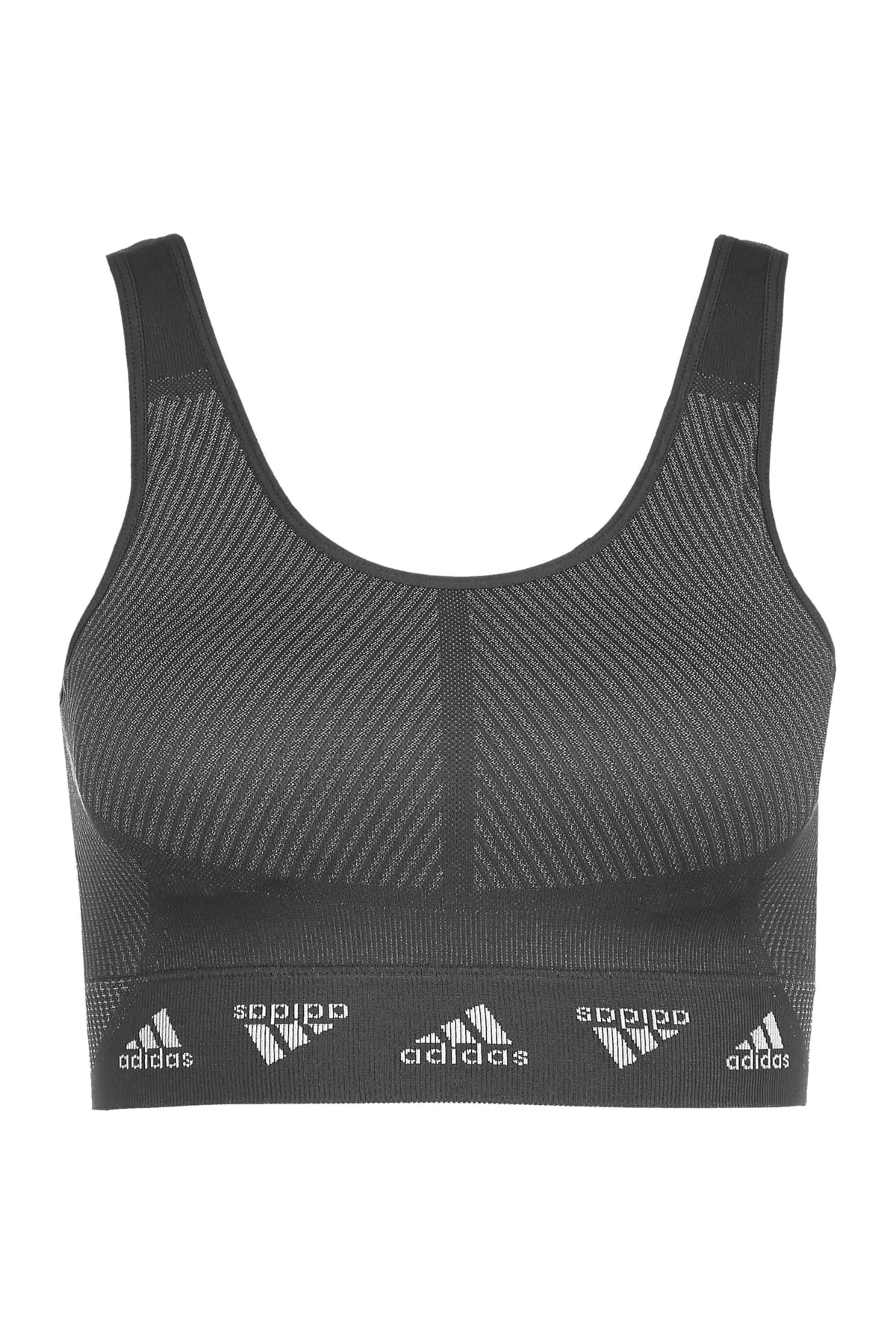 adidas  Sport-BH - Grau - Farbverlauf