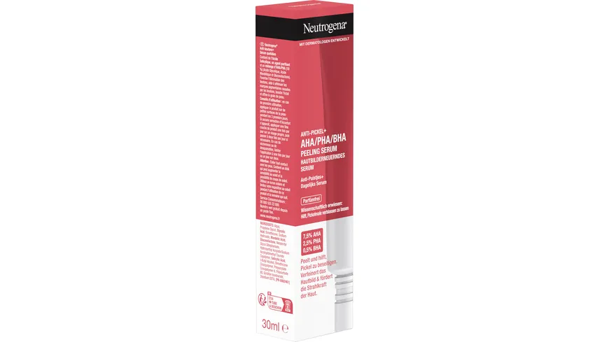 Neutrogena Anti-Pickel+ AHA/PHA/BHA Peeling Serum 30 ml