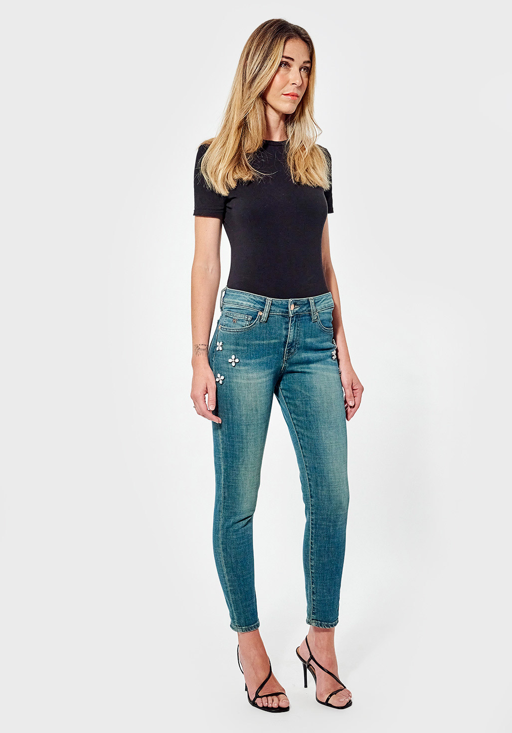 LENNY  Jean slim Femme fantaisie