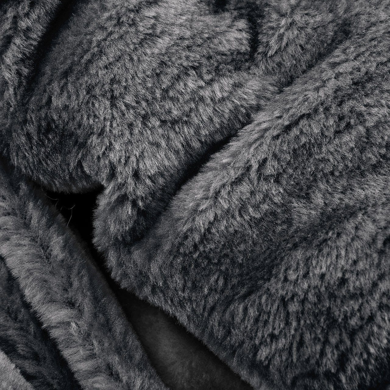 Canadian Cat Company Katzen-Hängematte Kuschelsack - Kuschelbett für die Heizung, verstellbar - Anthrazit, Plüsch, Mit Haken zum Einhängen an Heizungen mit einer dicke von 10 - 12cm