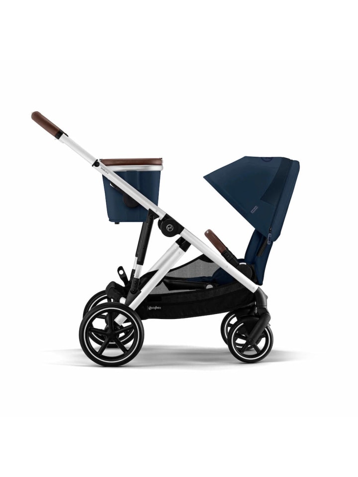 Cybex Cybex Gazelle S Kinderwagen - Farbe: Ocean Blue / Gestell Silver günstig kaufen onesize