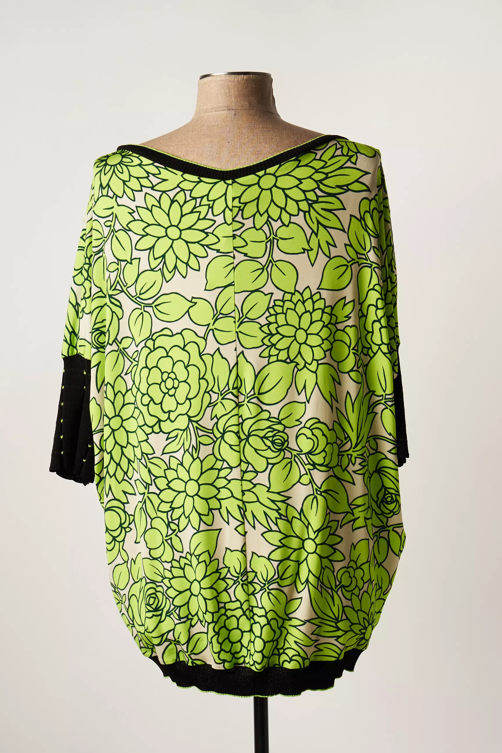 Tricot Chic Tshirts Femme couleur vert