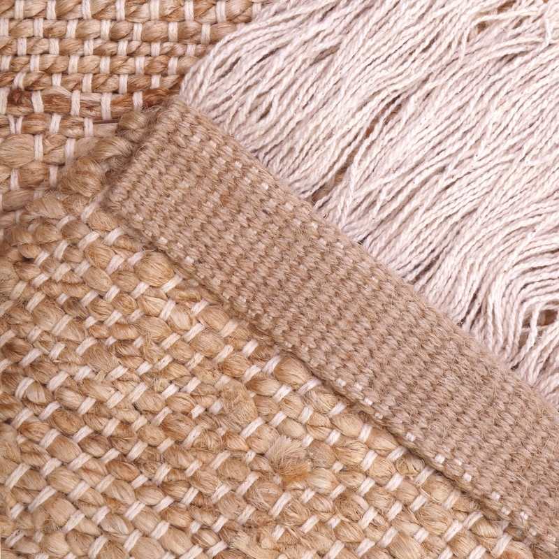 Tapis jute & coton 110x170cm LENNY