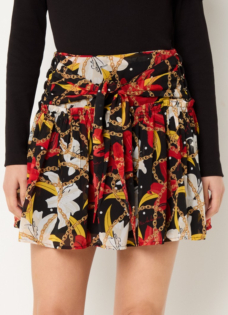 Fusta mini cu flori NIKKIE Deerfield