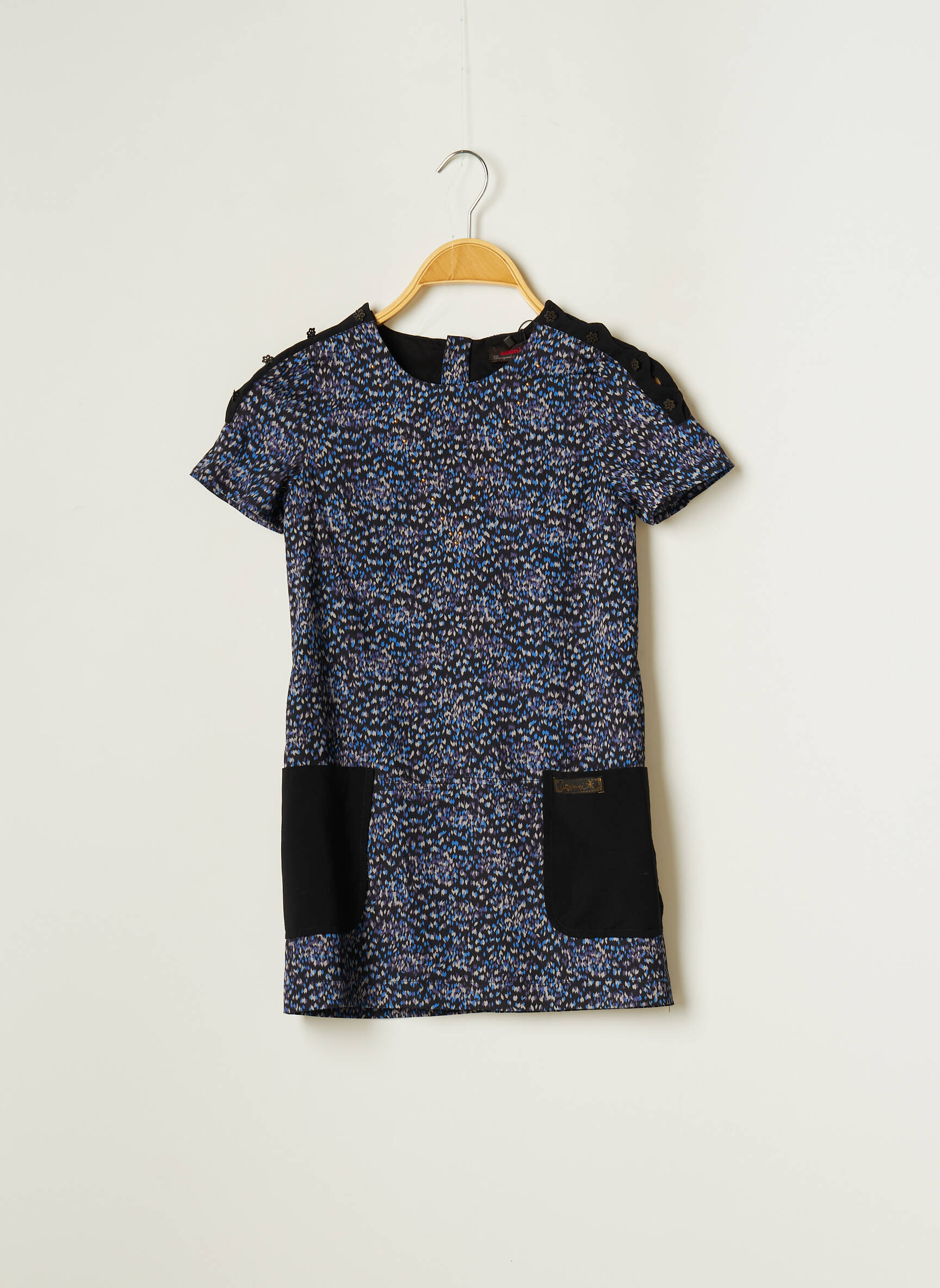 Catimini Robes Mi Longues Fille couleur bleu