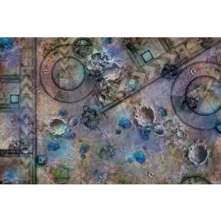 Terrain Crate: 6x4 Battle Mat - Grim Battlefield
