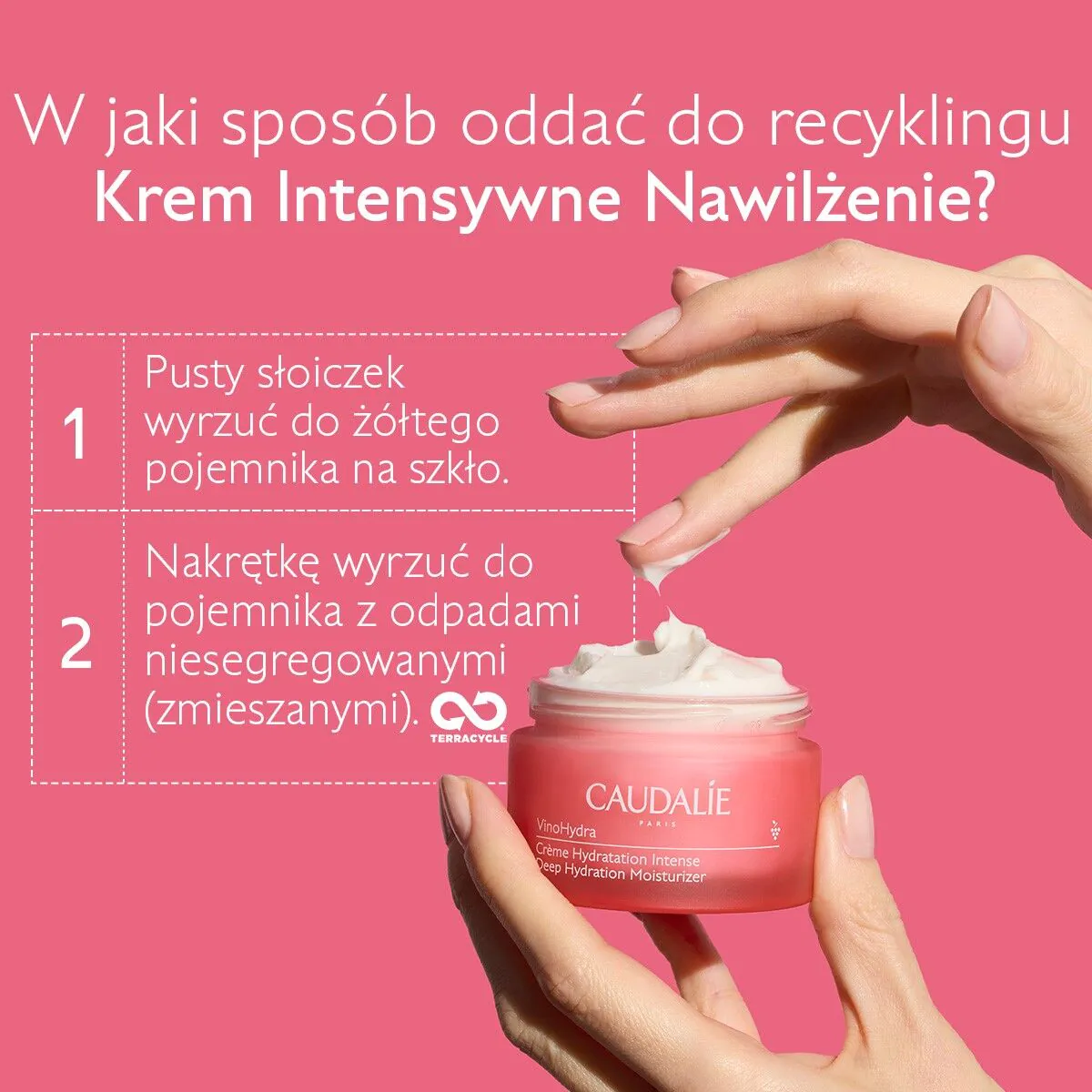 Caudalie VinoHydra Εντατική Ενυδατική Κρέμα, 50 ml