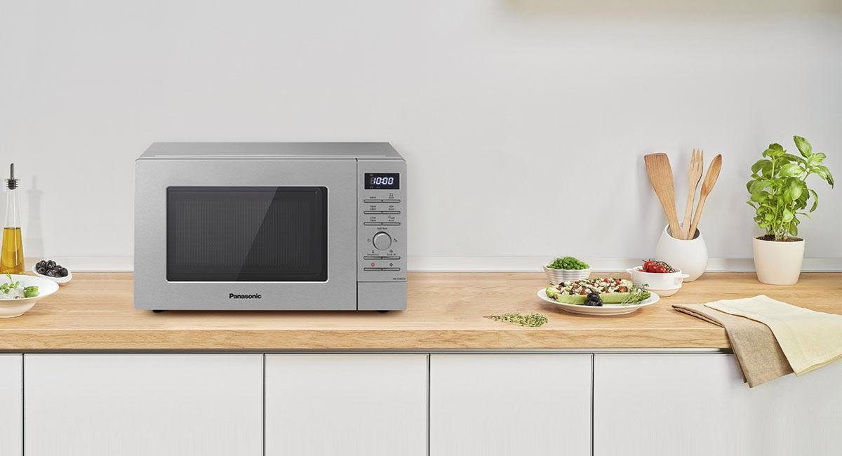 Panasonic Mikrowelle NN-S29KSMEPG, Mikrowelle, 20 l